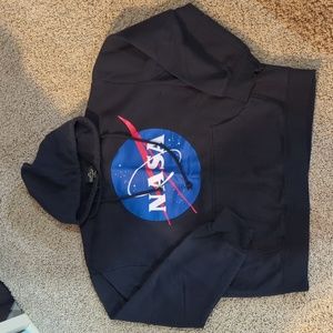 NASA black hoodie, size XL
